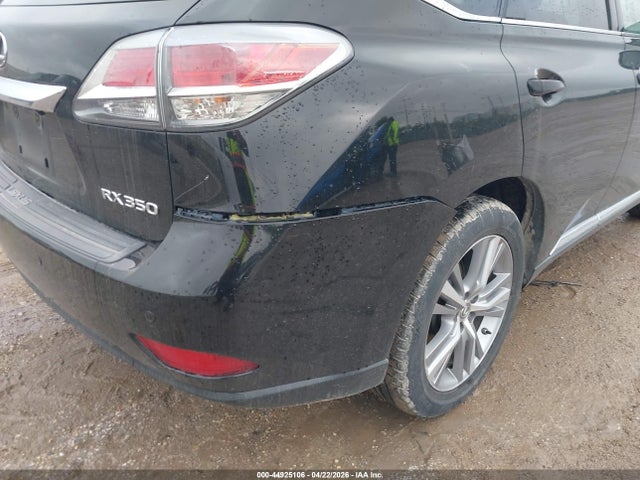 44925106 :رقم المزاد ، 2T2ZK1BA9FC184975 vin ، 2015 Lexus Rx 350 مزاد بيع