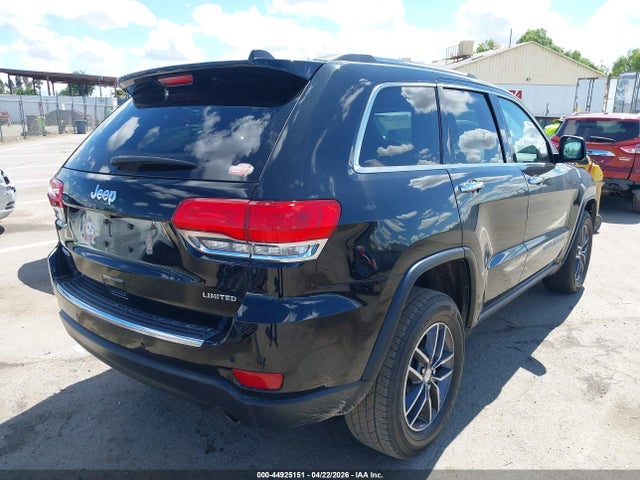 44925151 :رقم المزاد ، 1C4RJFBG0JC476850 vin ، 2018 Jeep Grand Cherokee Limited 4x4 مزاد بيع