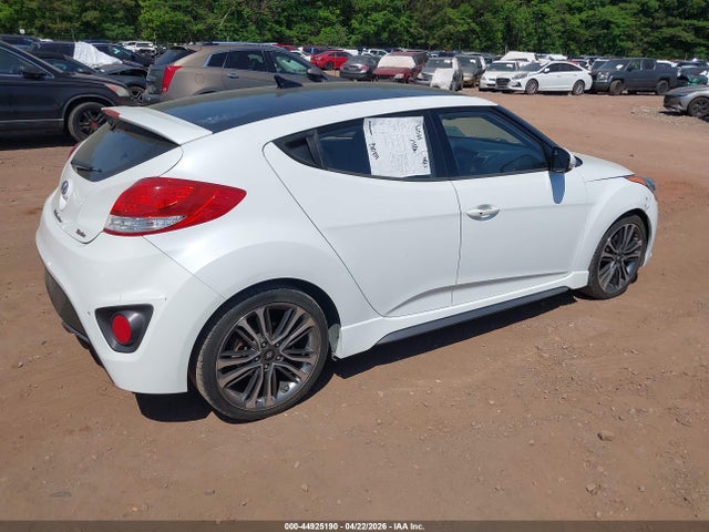 44925190 :رقم المزاد ، KMHTC6AE9HU311976 vin ، 2017 Hyundai Veloster Turbo مزاد بيع