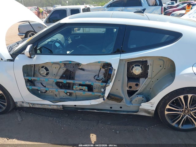 44925190 :رقم المزاد ، KMHTC6AE9HU311976 vin ، 2017 Hyundai Veloster Turbo مزاد بيع
