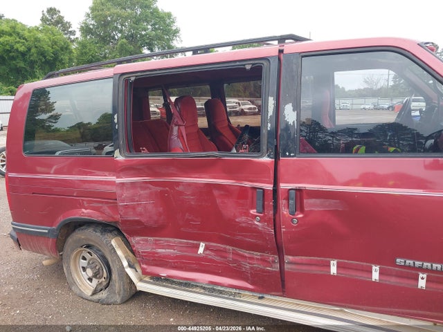 44925205 :رقم المزاد ، 1GKDM19Z9NB518797 vin ، 1992 Gmc Safari Xt مزاد بيع