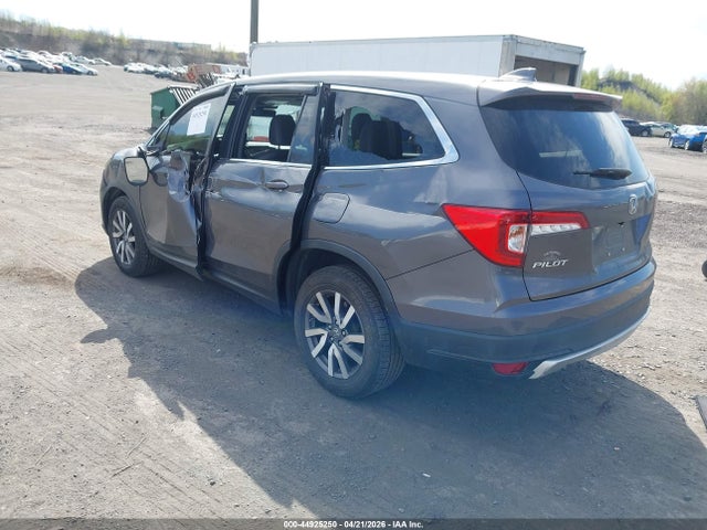 2019 Honda Pilot Ex-l მანქანა იყიდება აუქციონზე, vin: 5FNYF6H52KB059852, აუქციონის ნომერი: 44925250