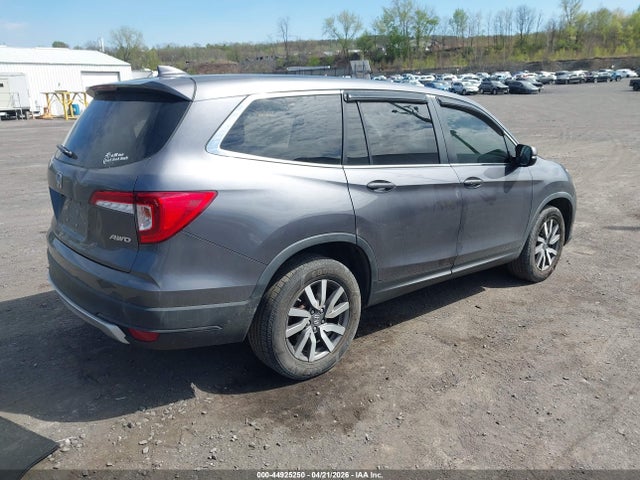 2019 Honda Pilot Ex-l მანქანა იყიდება აუქციონზე, vin: 5FNYF6H52KB059852, აუქციონის ნომერი: 44925250