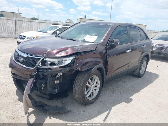 44925258 :رقم المزاد ، 5XYKT3A60EG513013 vin ، 2014 Kia Sorento Lx مزاد بيع