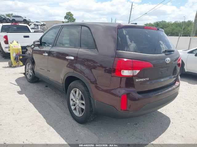 44925258 :رقم المزاد ، 5XYKT3A60EG513013 vin ، 2014 Kia Sorento Lx مزاد بيع