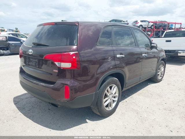 44925258 :رقم المزاد ، 5XYKT3A60EG513013 vin ، 2014 Kia Sorento Lx مزاد بيع