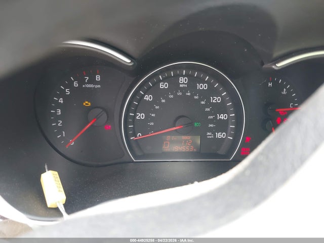 44925258 :رقم المزاد ، 5XYKT3A60EG513013 vin ، 2014 Kia Sorento Lx مزاد بيع