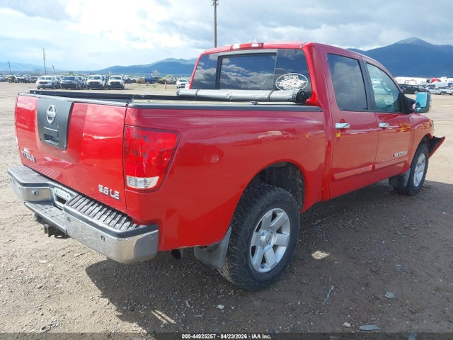 Aukcja sprzedaży 2006 Nissan Titan Le, vin: 1N6AA07B26N510108, numer aukcji: 44925257