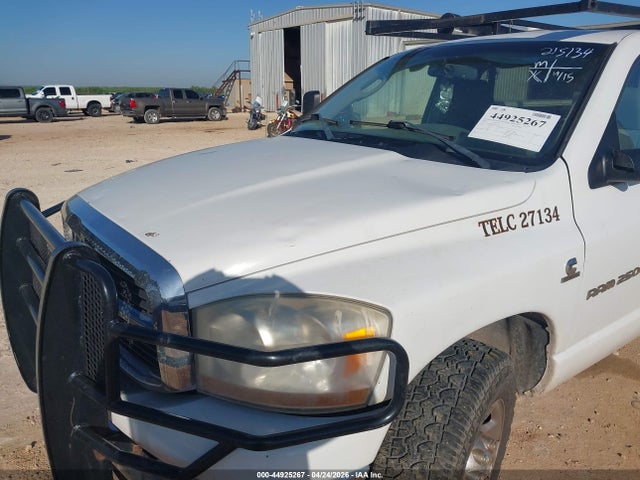 Продаж на аукціоні авто 2006 Dodge Ram 2500 Slt/sport, vin: 3D7KR26C16G215134, номер лоту: 44925267