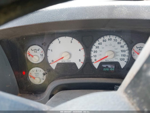 Продаж на аукціоні авто 2006 Dodge Ram 2500 Slt/sport, vin: 3D7KR26C16G215134, номер лоту: 44925267