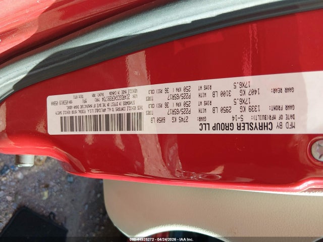 Продажа на аукционе авто 2014 Dodge Grand Caravan Sxt, vin: 2C4RDGCGXER391734, номер лота: 44925272