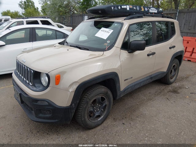 Aukcja sprzedaży 2016 Jeep Renegade Sport, vin: ZACCJBAW0GPC71671, numer aukcji: 44925351