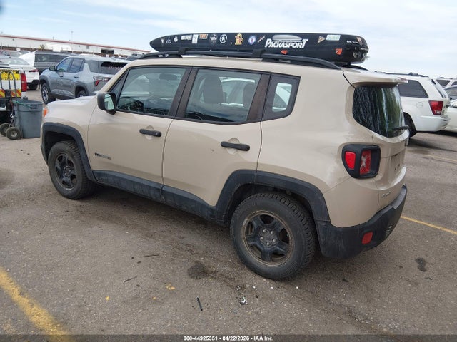 Aukcja sprzedaży 2016 Jeep Renegade Sport, vin: ZACCJBAW0GPC71671, numer aukcji: 44925351