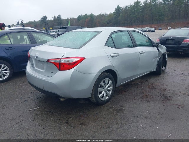 Toyota COROLLA LE 2015 2T1BURHE0FC325084 Image 4