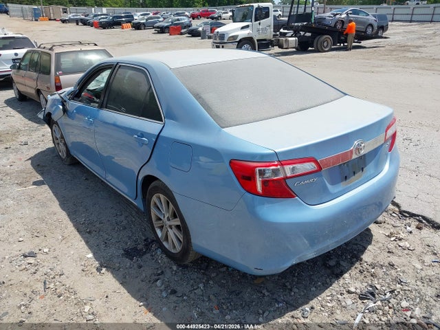 2012 Toyota Camry Xle მანქანა იყიდება აუქციონზე, vin: 4T1BF1FK8CU515262, აუქციონის ნომერი: 44925423