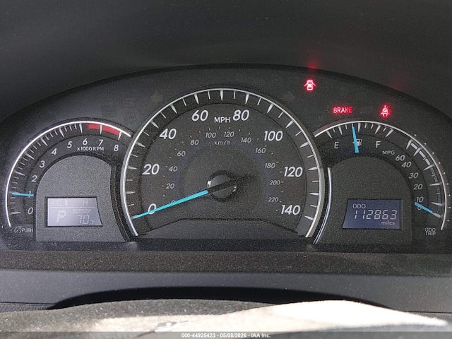 2012 Toyota Camry Xle მანქანა იყიდება აუქციონზე, vin: 4T1BF1FK8CU515262, აუქციონის ნომერი: 44925423