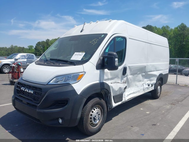 Auction sale of the 2026 Ram Promaster 3500 Cargo Van Tradesman High Roof 159 Wb Ext W/pass Seat, vin: 3C6MRVJG1TE163842, lot number: 44925447