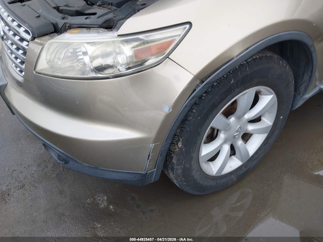 44925457 :رقم المزاد ، JNRAS08U44X100282 vin ، 2004 Infiniti Fx35 مزاد بيع