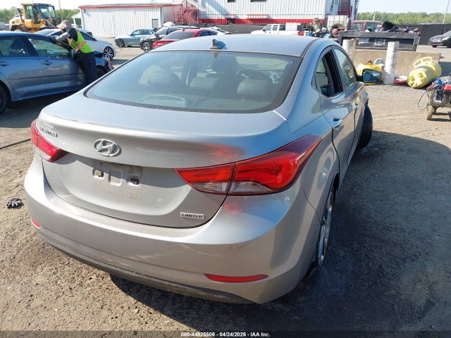 Продаж на аукціоні авто 2015 Hyundai Elantra Limited, vin: KMHDH4AE1FU348026, номер лоту: 44925506