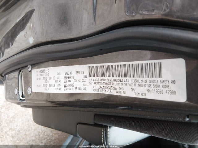 44925524 :رقم المزاد ، 1C4PJMCB9GW192865 vin ، 2016 Jeep Cherokee Altitude مزاد بيع