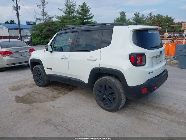 Продаж на аукціоні авто 2018 Jeep Renegade Trailhawk 4x4, vin: ZACCJBCB4JPG71850, номер лоту: 44925566