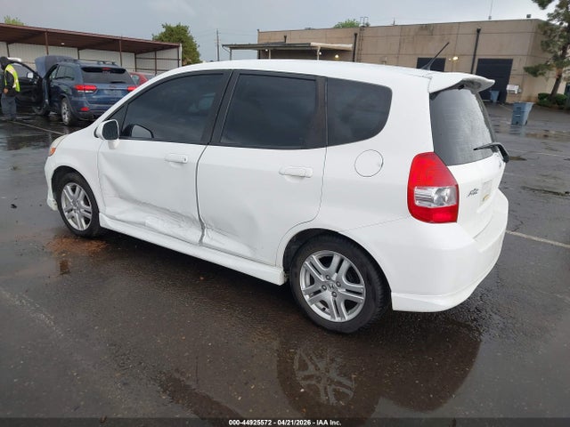 Продажа на аукционе авто 2007 Honda Fit Sport, vin: JHMGD38637S009866, номер лота: 44925572