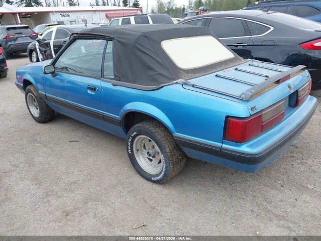 44925578 :رقم المزاد ، 1FACP44M6NF134227 vin ، 1992 Ford Mustang Lx مزاد بيع