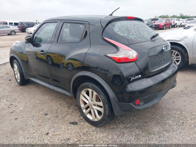 2015 Nissan Juke S მანქანა იყიდება აუქციონზე, vin: JN8AF5MR2FT513125, აუქციონის ნომერი: 44925594