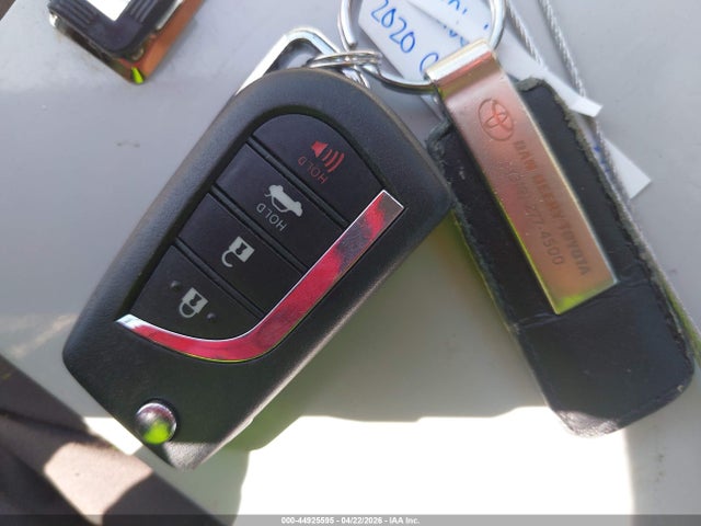 44925595 :رقم المزاد ، JTDS4RCE5LJ007498 vin ، 2020 Toyota Corolla Se مزاد بيع