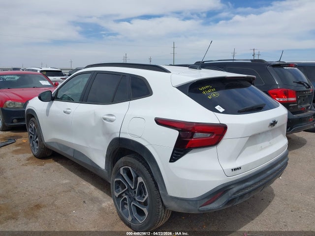 Aukcja sprzedaży 2025 Chevrolet Trax Fwd 2rs, vin: KL77LJEPXSC281000, numer aukcji: 44925612