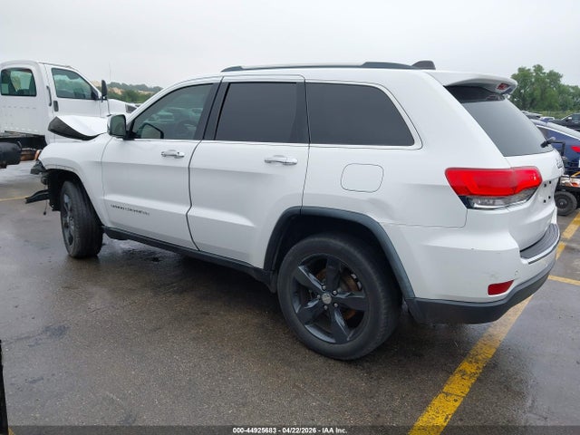 Продажа на аукционе авто 2016 Jeep Grand Cherokee Limited, vin: 1C4RJEBG1GC476813, номер лота: 44925683