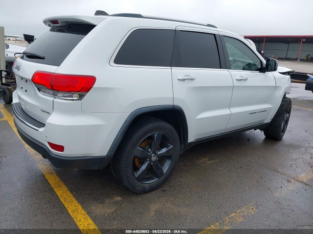 Продажа на аукционе авто 2016 Jeep Grand Cherokee Limited, vin: 1C4RJEBG1GC476813, номер лота: 44925683