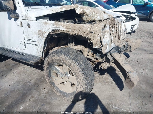 44925693 :رقم المزاد ، 1C4AJWAGXJL851156 vin ، 2018 Jeep Wrangler Jk Sport S 4x4 مزاد بيع
