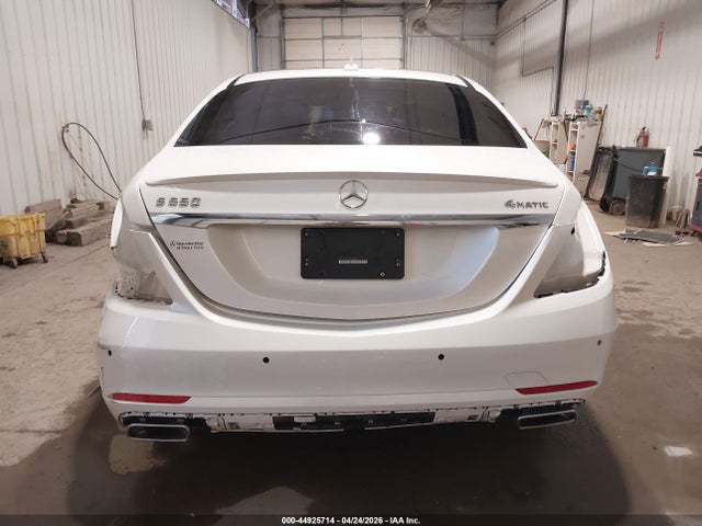 Aukcja sprzedaży 2016 Mercedes-benz S 550 4matic, vin: WDDUG8FB7GA206866, numer aukcji: 44925714