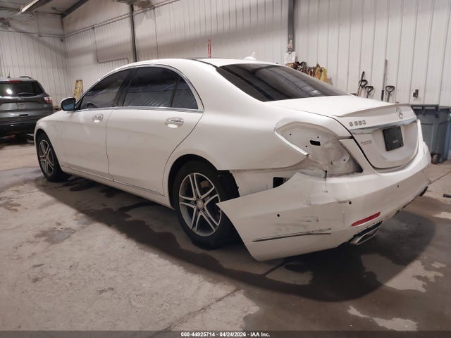 Aukcja sprzedaży 2016 Mercedes-benz S 550 4matic, vin: WDDUG8FB7GA206866, numer aukcji: 44925714