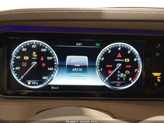 Aukcja sprzedaży 2016 Mercedes-benz S 550 4matic, vin: WDDUG8FB7GA206866, numer aukcji: 44925714