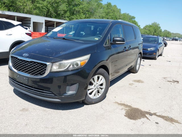 2015 Kia Sedona Lx მანქანა იყიდება აუქციონზე, vin: KNDMB5C16F6021129, აუქციონის ნომერი: 44925742