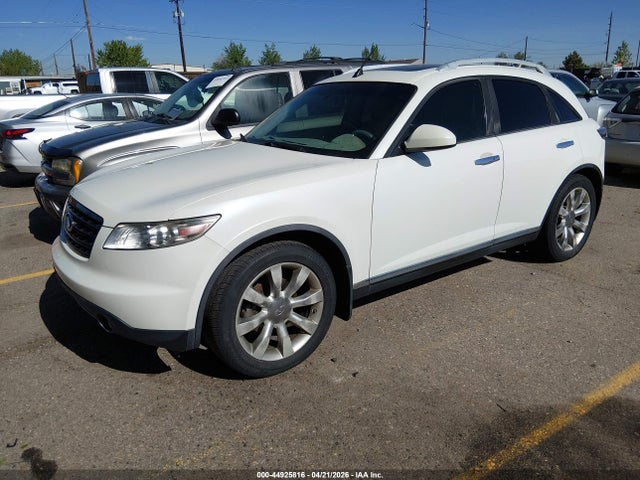 2006 Infiniti Fx35 მანქანა იყიდება აუქციონზე, vin: JNRAS08U56X102481, აუქციონის ნომერი: 44925816