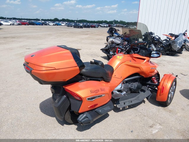 2019 Can-am Spyder Roadster F3-t/f3 Limited მანქანა იყიდება აუქციონზე, vin: 2BXREDD23KV000697, აუქციონის ნომერი: 44925827