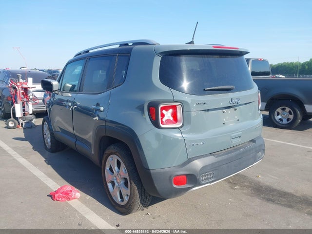 Продаж на аукціоні авто 2018 Jeep Renegade Limited 4x4, vin: ZACCJBDBXJPH30656, номер лоту: 44925883