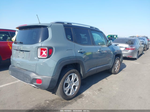 Продаж на аукціоні авто 2018 Jeep Renegade Limited 4x4, vin: ZACCJBDBXJPH30656, номер лоту: 44925883