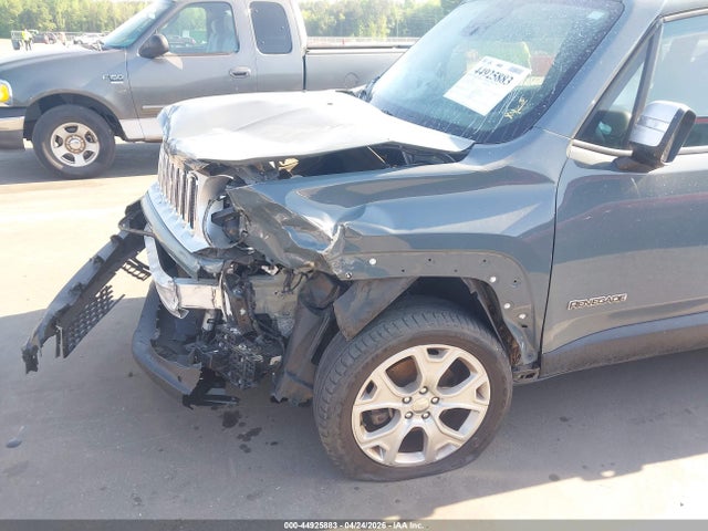 Продаж на аукціоні авто 2018 Jeep Renegade Limited 4x4, vin: ZACCJBDBXJPH30656, номер лоту: 44925883
