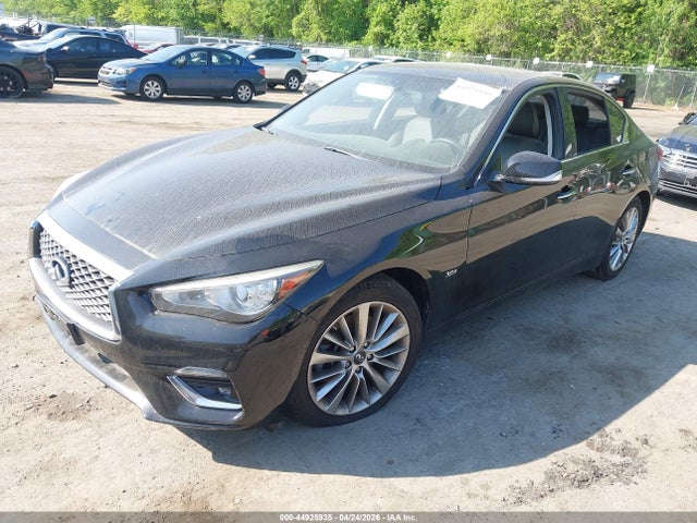 44925935 :رقم المزاد ، JN1EV7AR4JM443455 vin ، 2018 Infiniti Q50 3.0t Luxe مزاد بيع