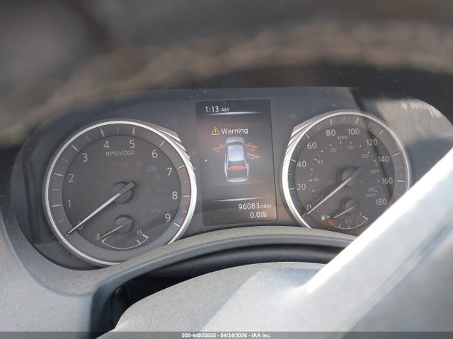 44925935 :رقم المزاد ، JN1EV7AR4JM443455 vin ، 2018 Infiniti Q50 3.0t Luxe مزاد بيع