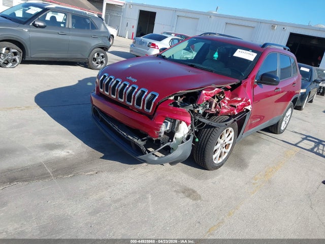44925968 :رقم المزاد ، 1C4PJLAB9GW259025 vin ، 2016 Jeep Cherokee Sport مزاد بيع