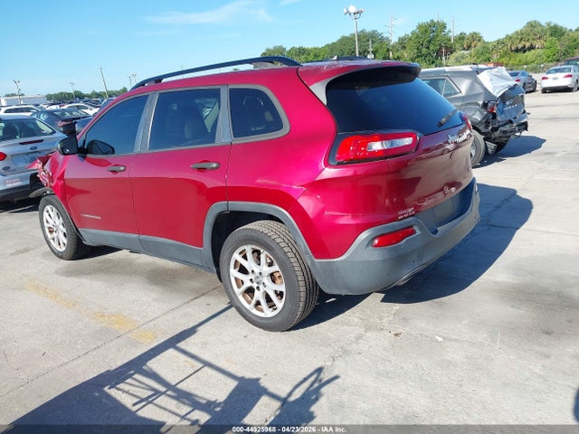 44925968 :رقم المزاد ، 1C4PJLAB9GW259025 vin ، 2016 Jeep Cherokee Sport مزاد بيع