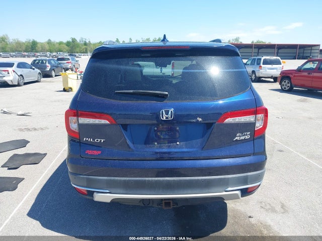 Auction sale of the 2019 Honda Pilot Elite, vin: 5FNYF6H02KB029450, lot number: 44926027