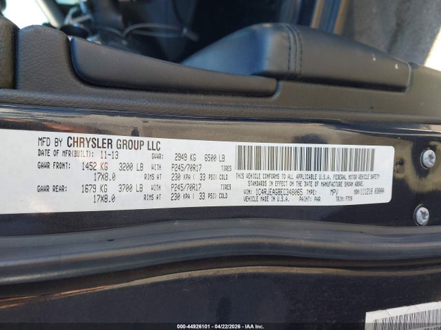 1C4RJEAG8EC348065 Jeep Grand Cherokee Laredo
