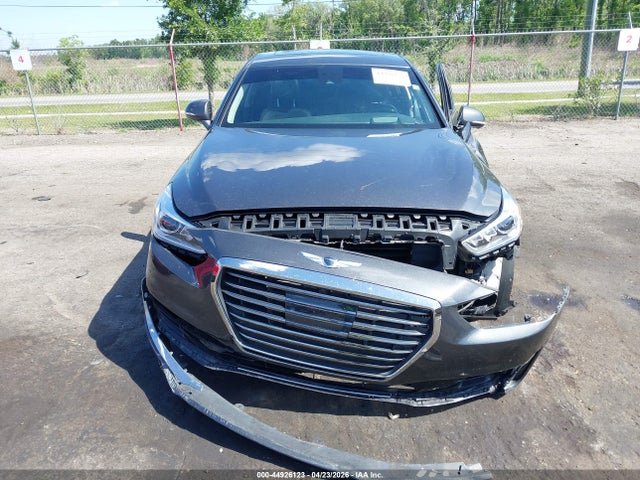 44926123 :رقم المزاد ، KMHG54JH4JU043841 vin ، 2018 Genesis G90 مزاد بيع