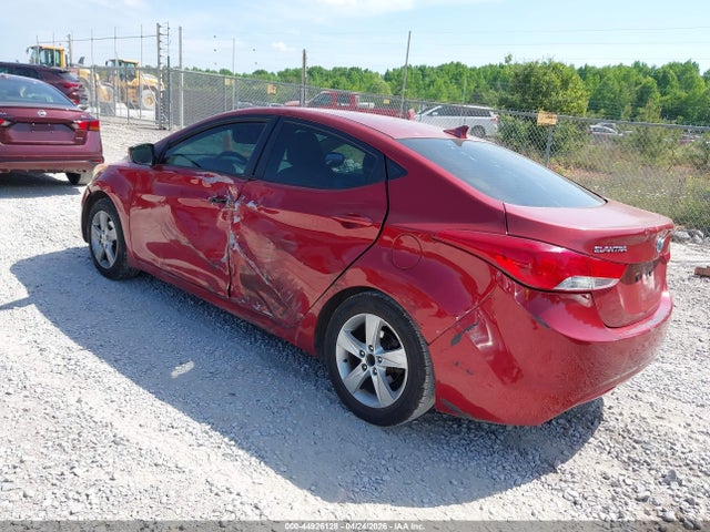 2013 Hyundai Elantra Gls/limited მანქანა იყიდება აუქციონზე, vin: KMHDH4AE6DU494547, აუქციონის ნომერი: 44926128